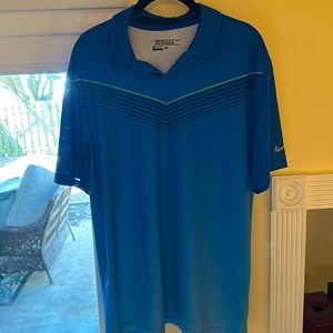 Nike men’s medium dri fit golf pga edition polo